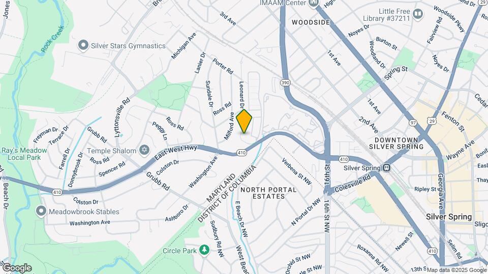 8507 Leonard Dr Mapa y Detalles de la Ubicación