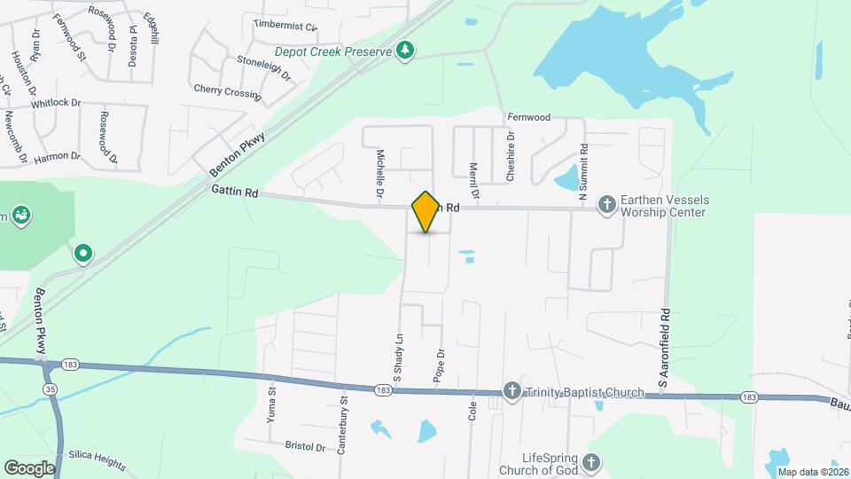 3309 Arkansas Dr Map and Location Details