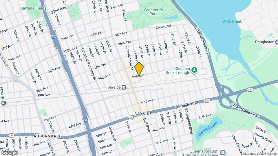 214-16 40th Ave Map and Location Details