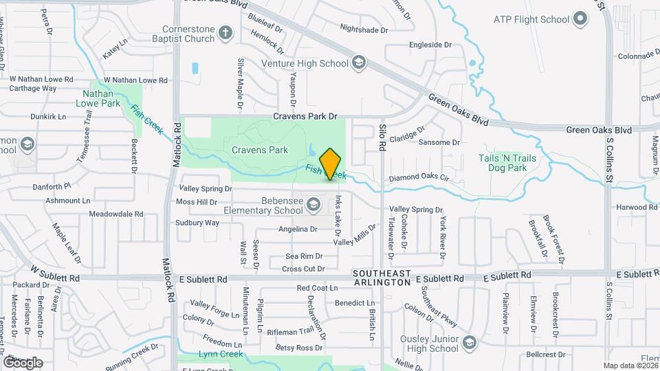 529 Valley Spring Dr Map and Location Details