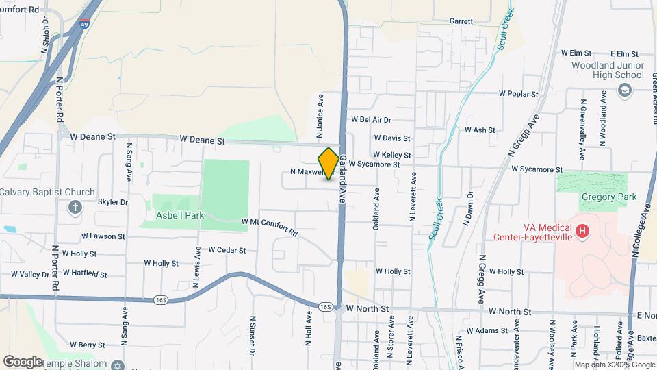 1136 S Maxwell Dr Map and Location Details