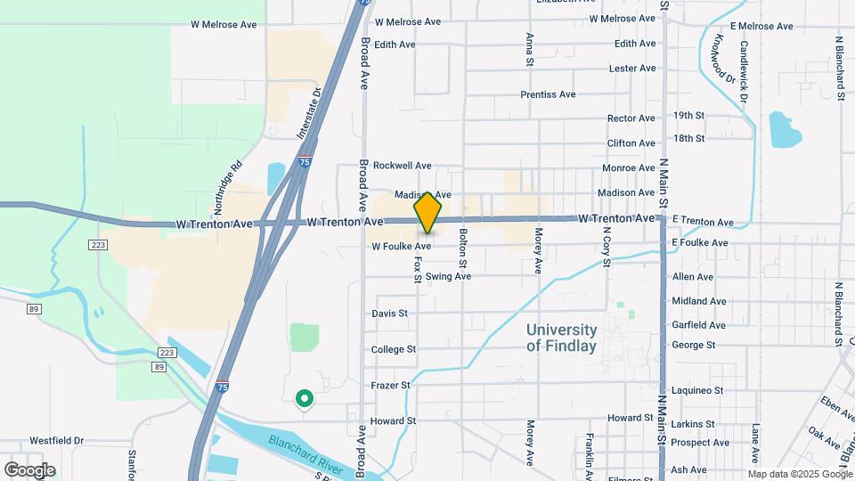 634 W Foulke Ave Map and Location Details