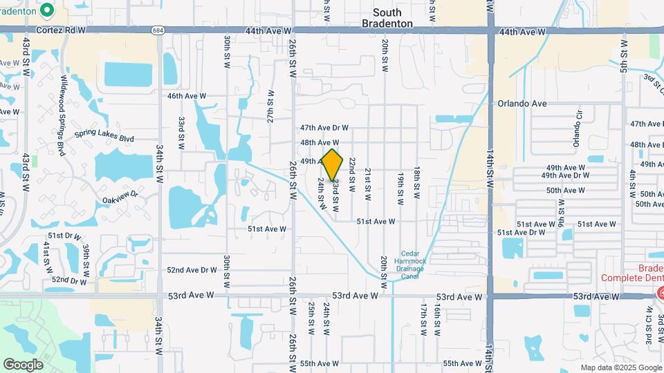 4912 23rd St W Map and Location Details