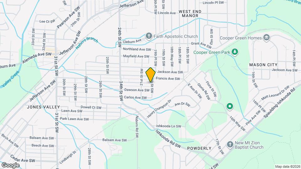 2005 Snavely Ave SW Map and Location Details