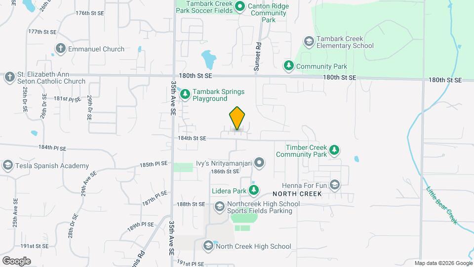 18323 39th Ave SE Mapa y Detalles de la Ubicación