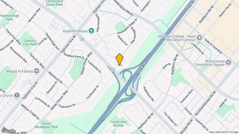 4354 Waterford Crescent Map and Location Details