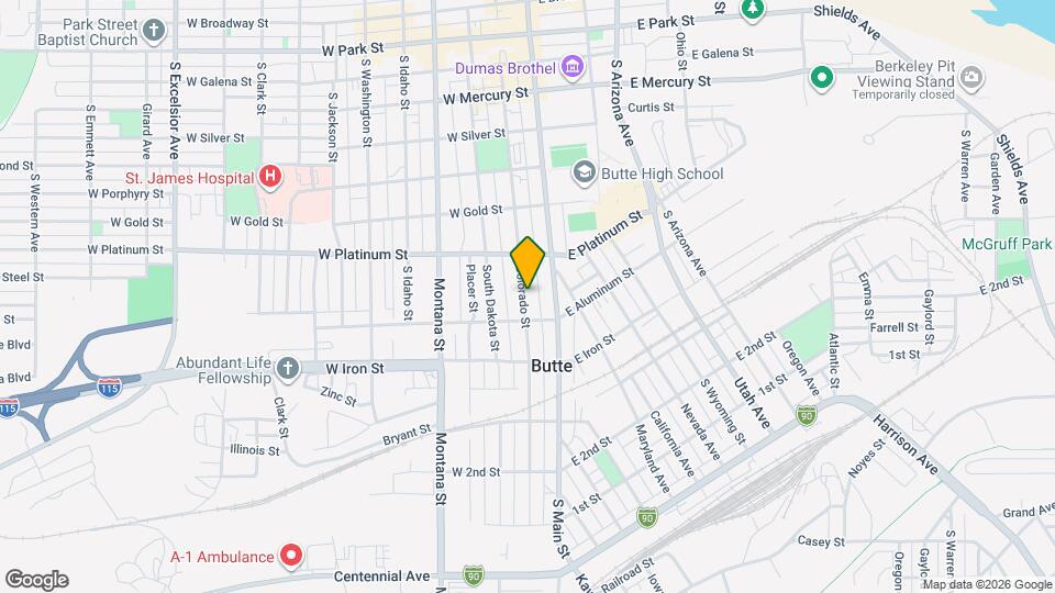 654 S Colorado St, Unit 6175 Map and Location Details