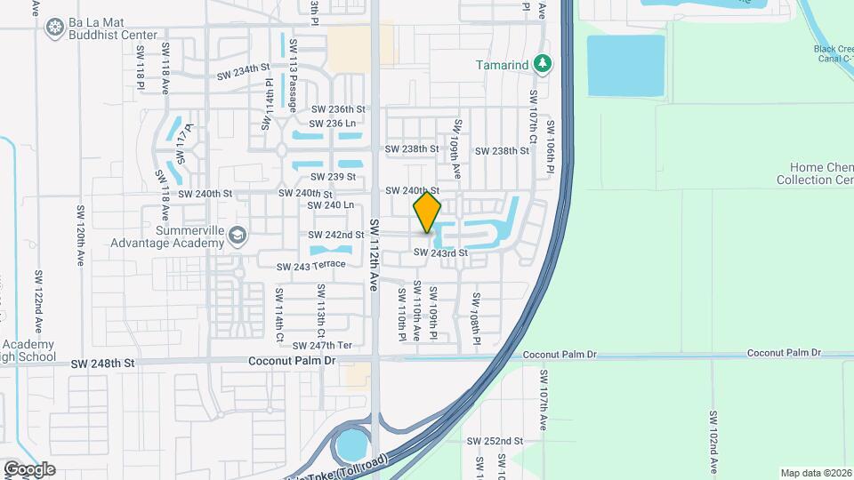 24204 SW 109th Path Map and Location Details