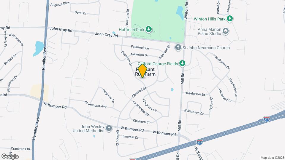 12022 Deerhorn Dr Map and Location Details