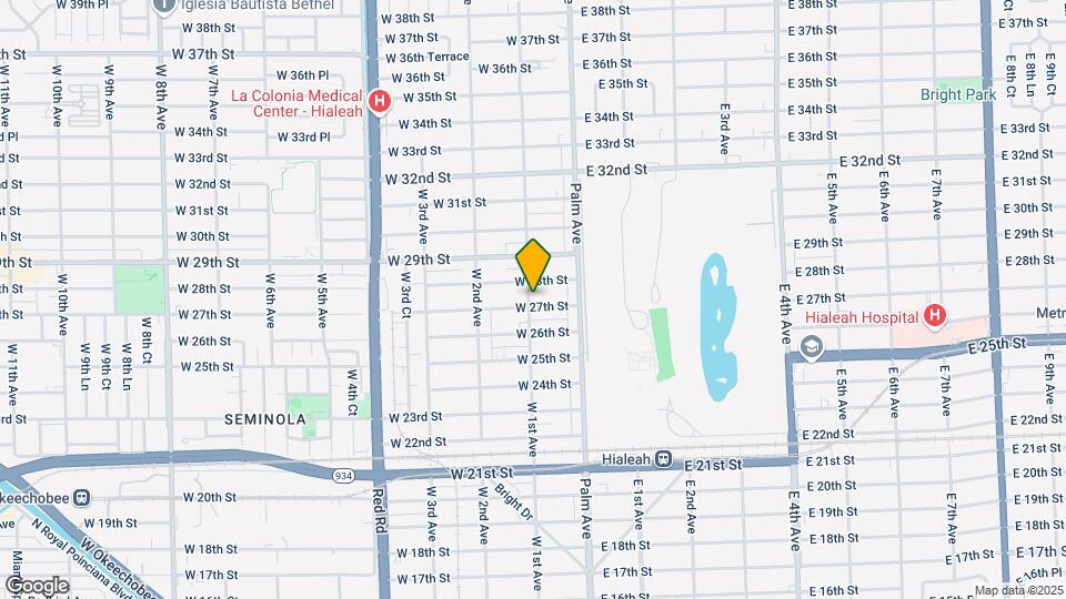 93 W 27th St Map and Location Details