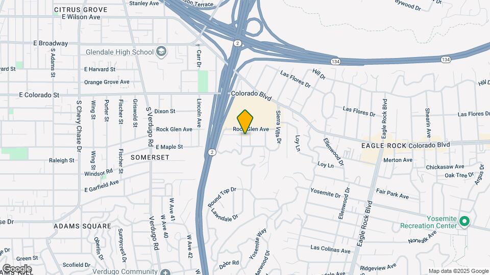 5024 El Verano Ave Map and Location Details