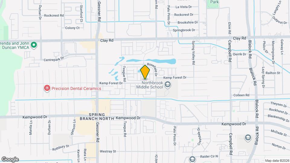 9905 Brickhouse Dr Map and Location Details