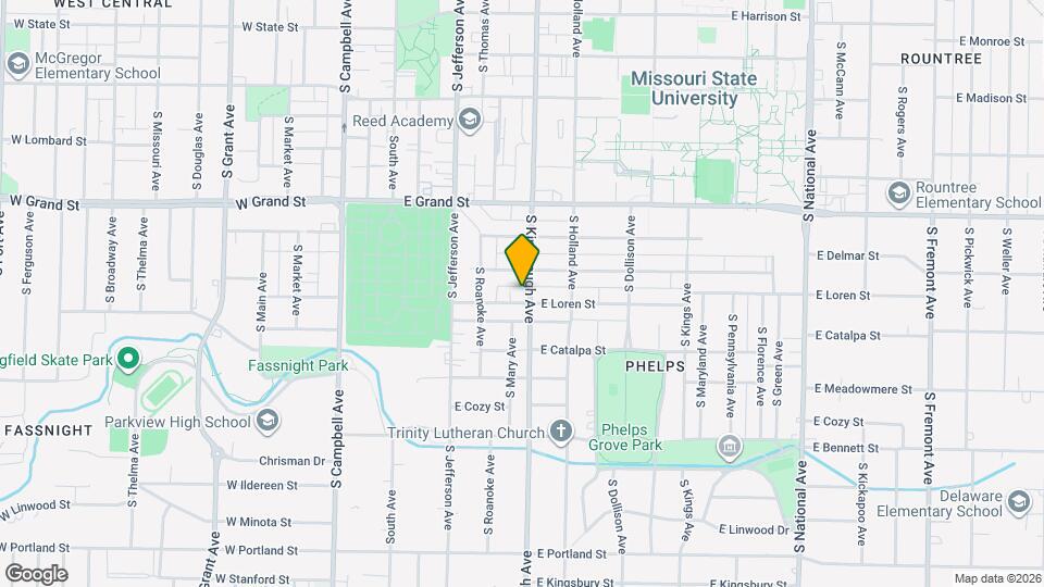 541 E Loren St Mapa y Detalles de la Ubicación