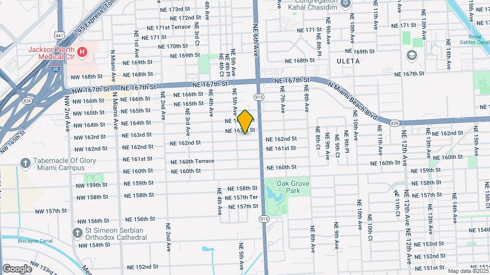 535 NE 162nd St Mapa y Detalles de la Ubicación