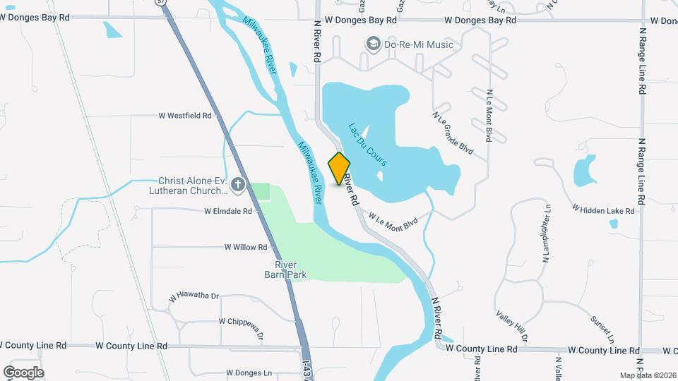 10005 N River Rd Map and Location Details