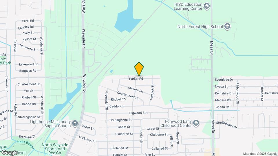 8309 Parker Rd Map and Location Details