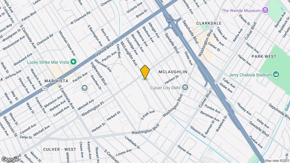 4027 Mclaughlin Ave Map and Location Details