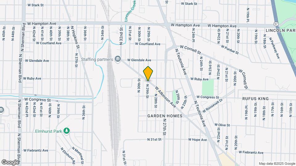 4457 N 29th St Map and Location Details