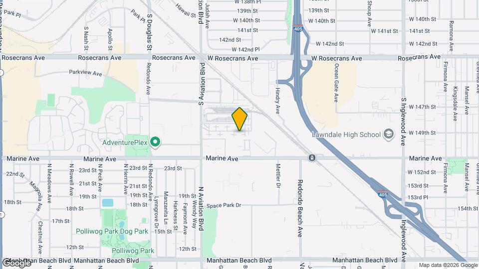 5410 W 149th Pl Mapa y Detalles de la Ubicación