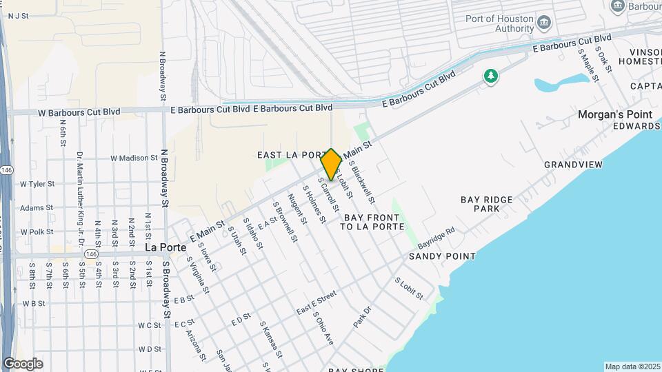 123 S Carroll St Map and Location Details