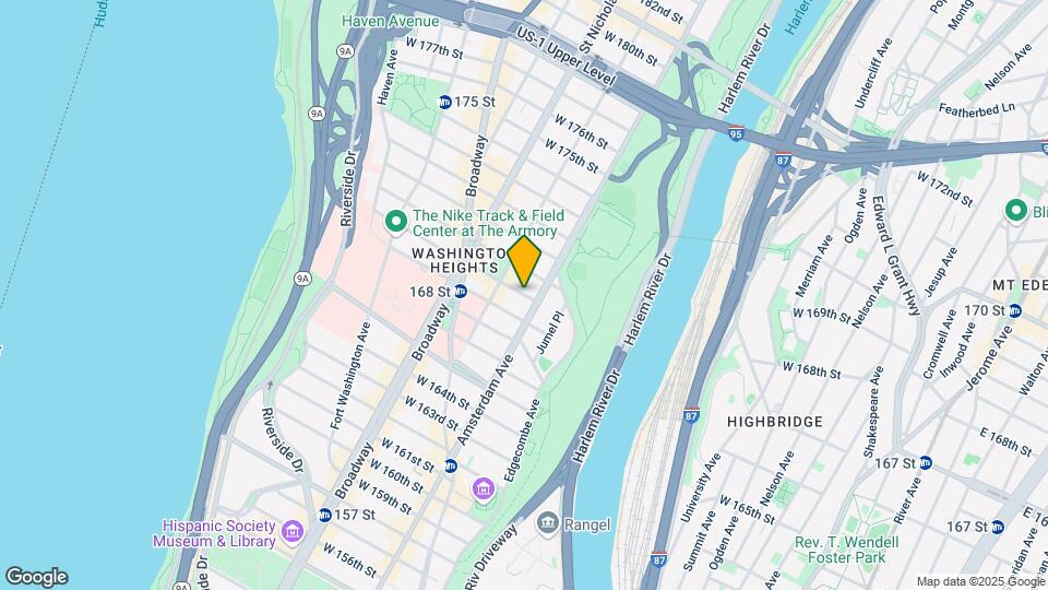 511 W 169th St Map and Location Details