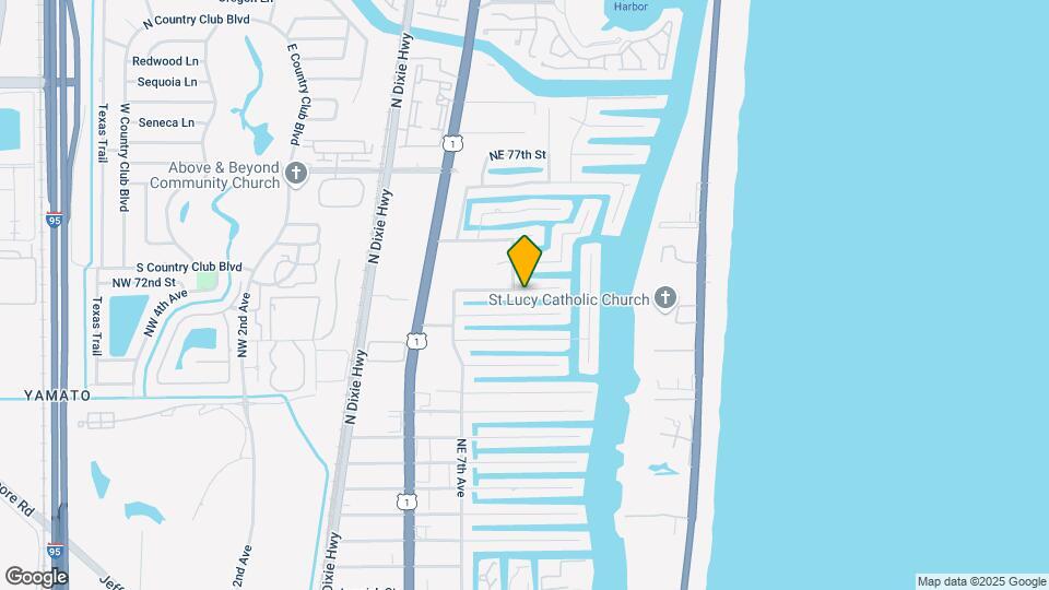 808 NE 72nd St Map and Location Details