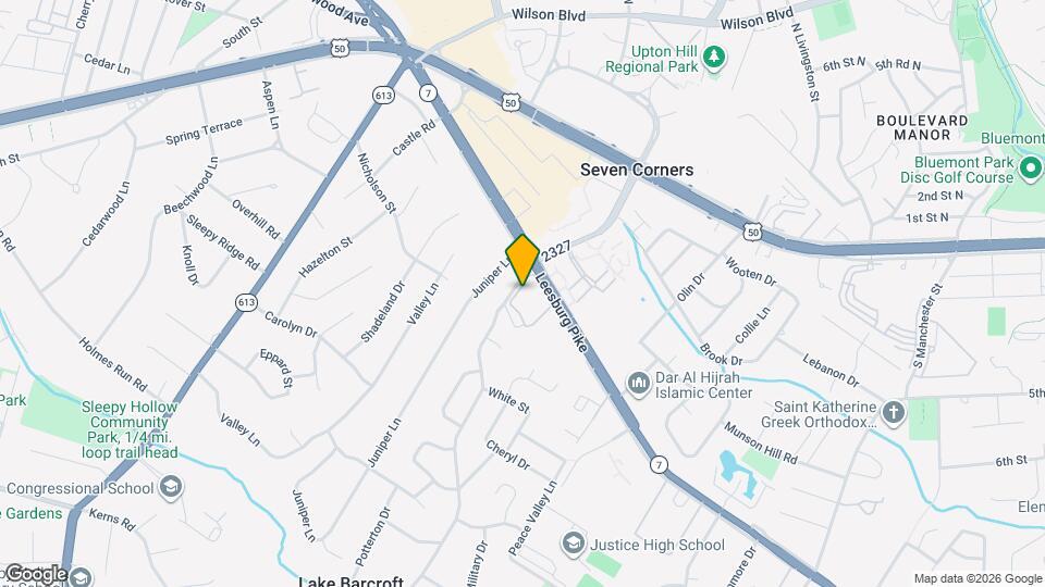 3127 Patrick Henry Dr Map and Location Details