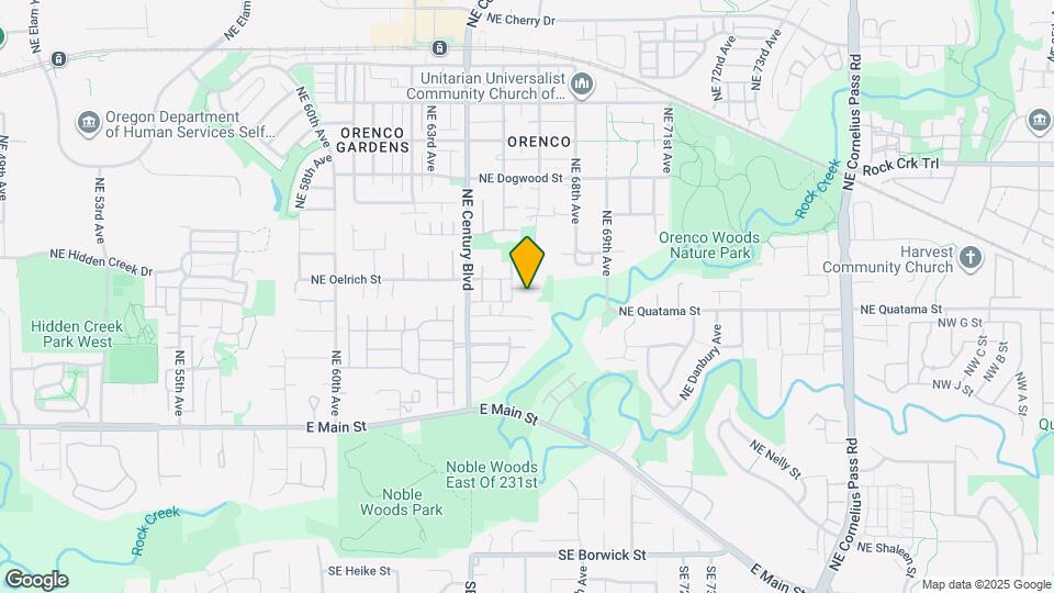 6648 NE Mcmurtry Pl Map and Location Details