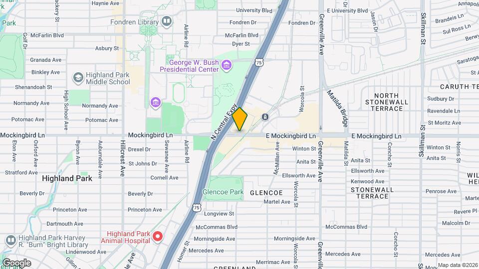 Mockingbird Station Lofts Map and Location Details