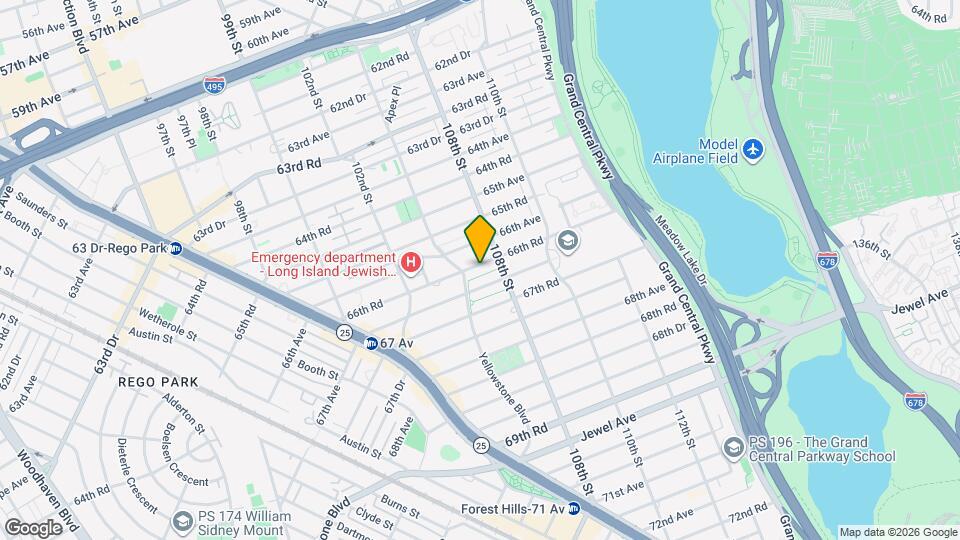 105-20 66th Rd Map and Location Details