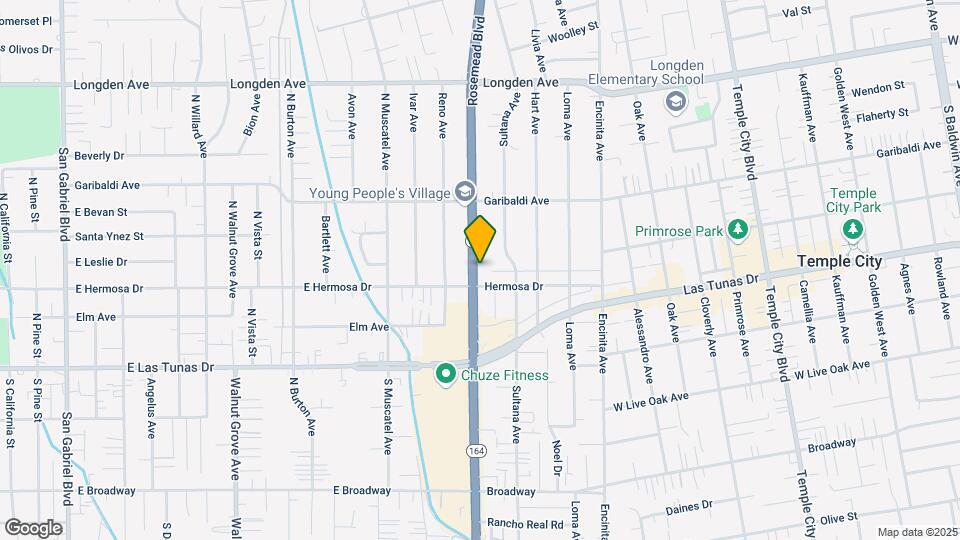 5916 Rosemead Blvd Map and Location Details