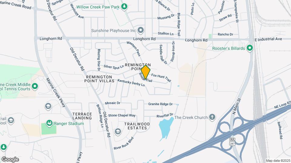 5929 Bridal Trail Map and Location Details