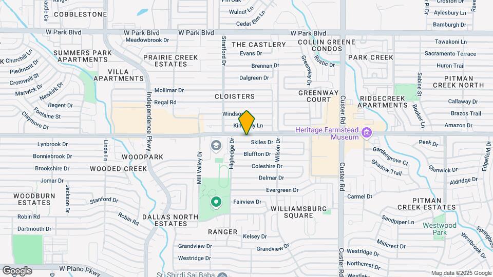 2509 Skiles Dr Map and Location Details