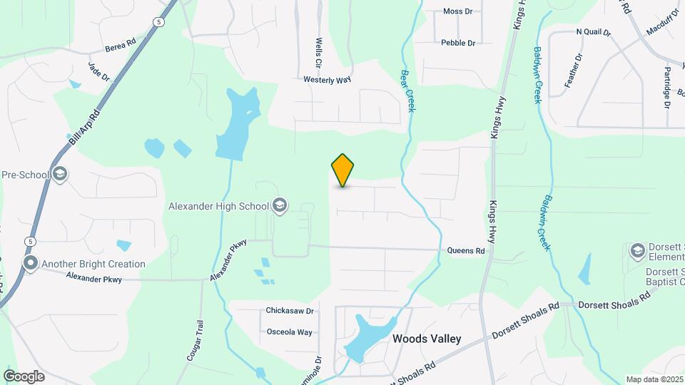 6362 Valhalla Dr Map and Location Details