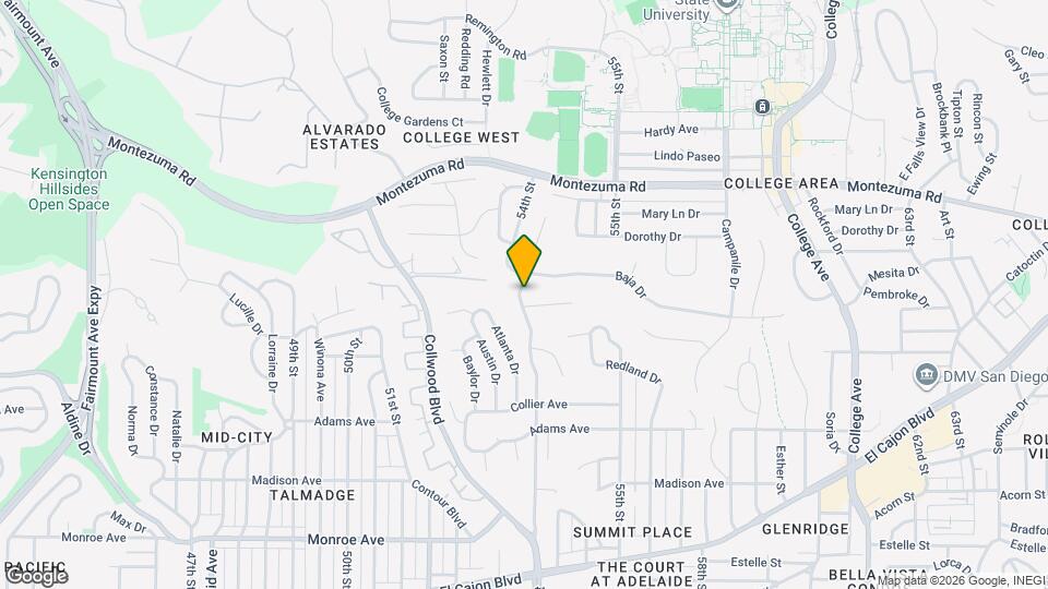 4895 54th St Map and Location Details