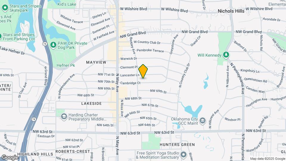 2749 Cambridge Ct Map and Location Details