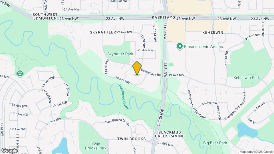 1896 111A St NW Map and Location Details