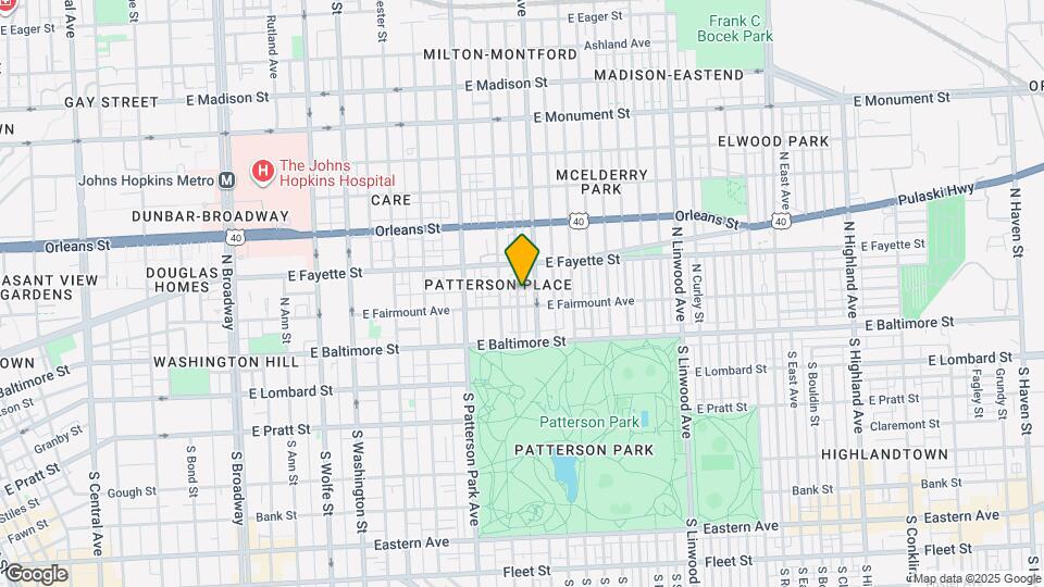 107 N Port St Mapa y Detalles de la Ubicación