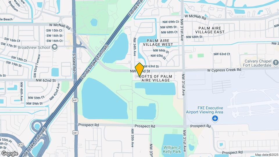 6111 NW 34th Ter Map and Location Details