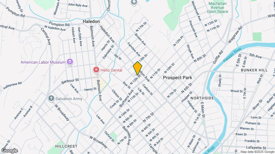 17 N 12th St Map and Location Details