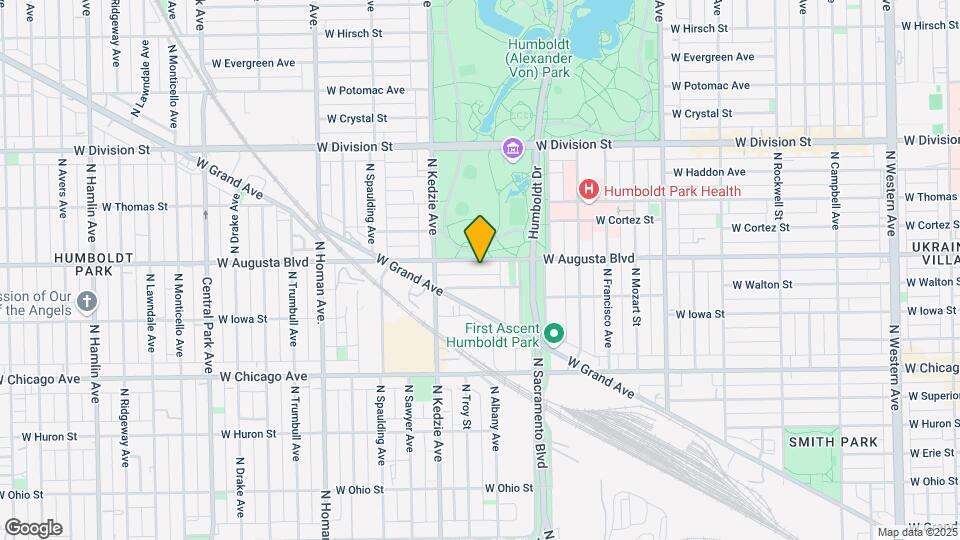 3109 W Augusta Blvd, Unit 2 Mapa y Detalles de la Ubicación