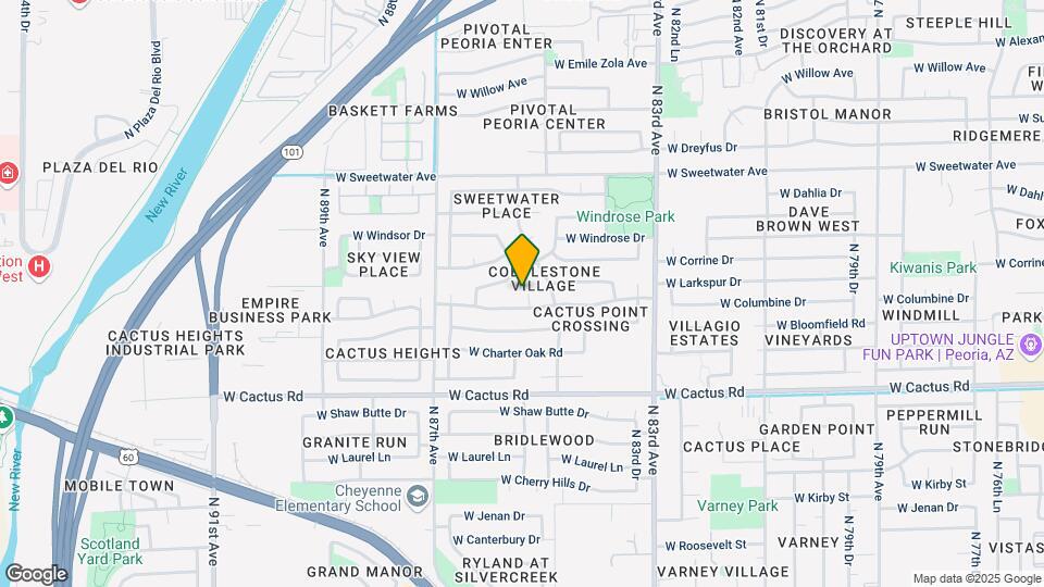 12512 N 85th Ln Map and Location Details