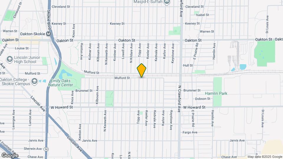 7745 Tripp Ave Map and Location Details