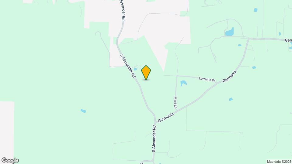 17000 S Alexander Rd Map and Location Details