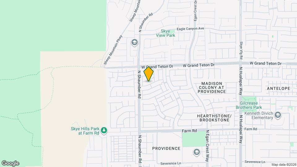 10622 Thor Mountain Ln Map and Location Details