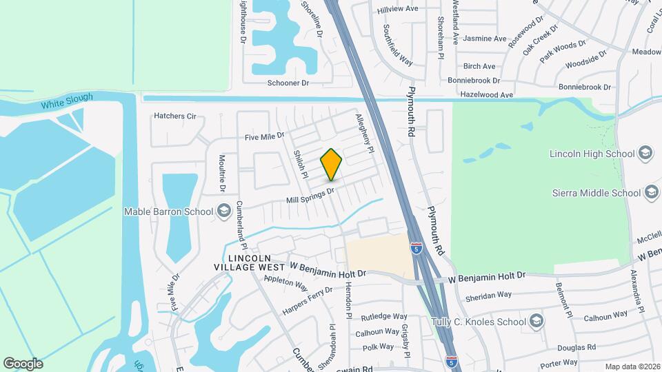 3251 Mill Springs Dr Map and Location Details