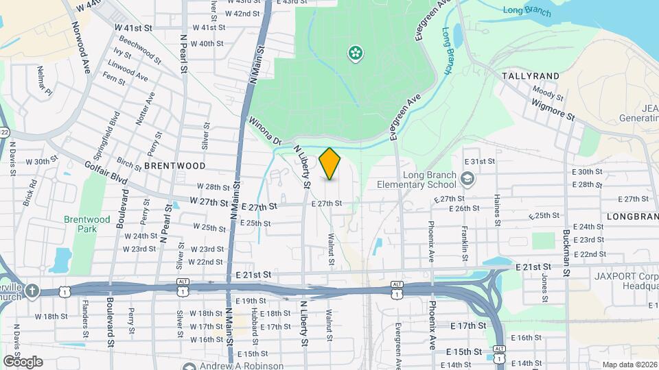 3747 Peachtree St Map and Location Details