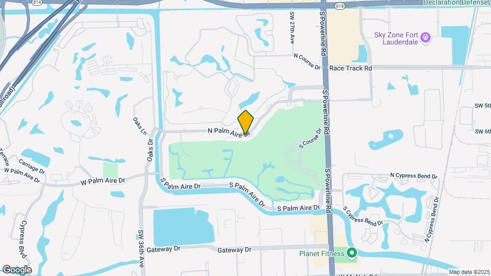 2950 N Palm Aire Dr Map and Location Details
