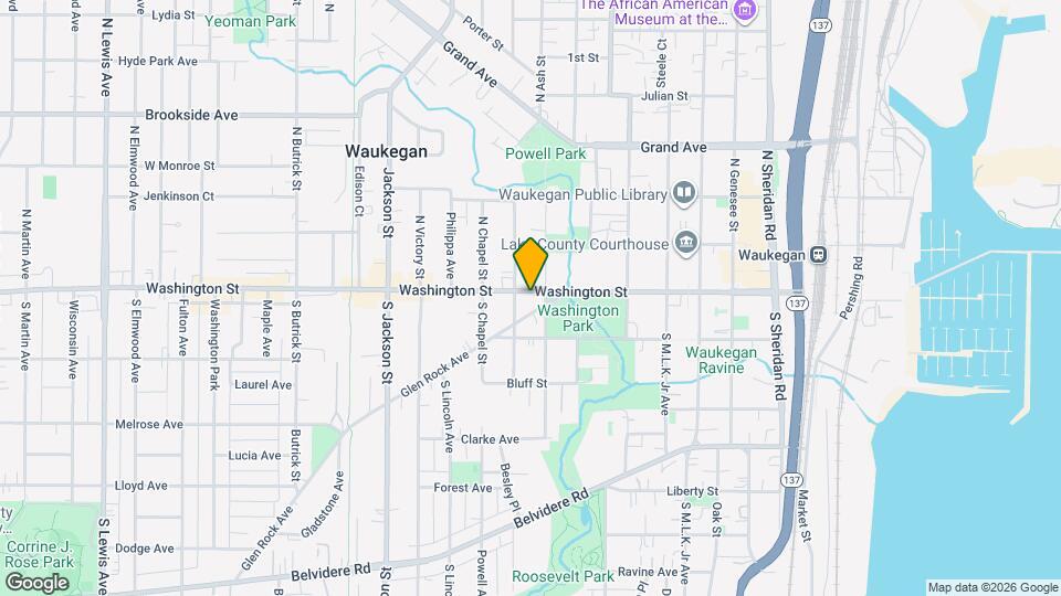 613 Washington St, Unit 3 Map and Location Details