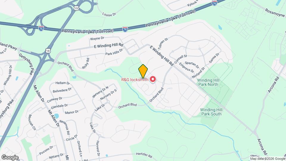 558 Brook Shire Ct Map and Location Details